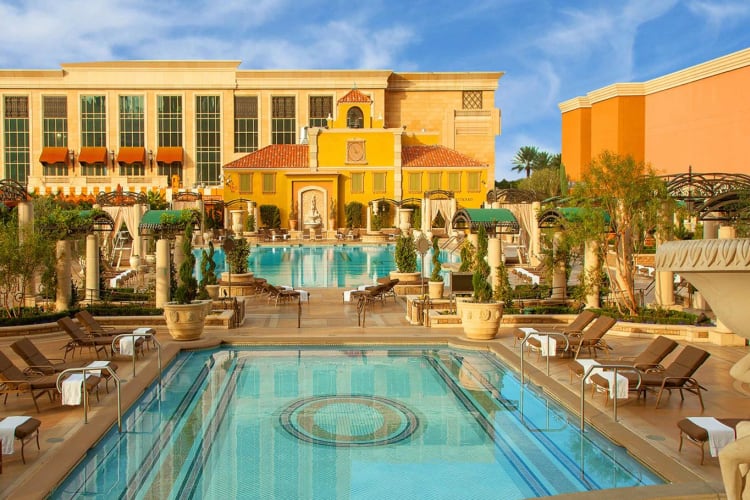 The Venetian main pool